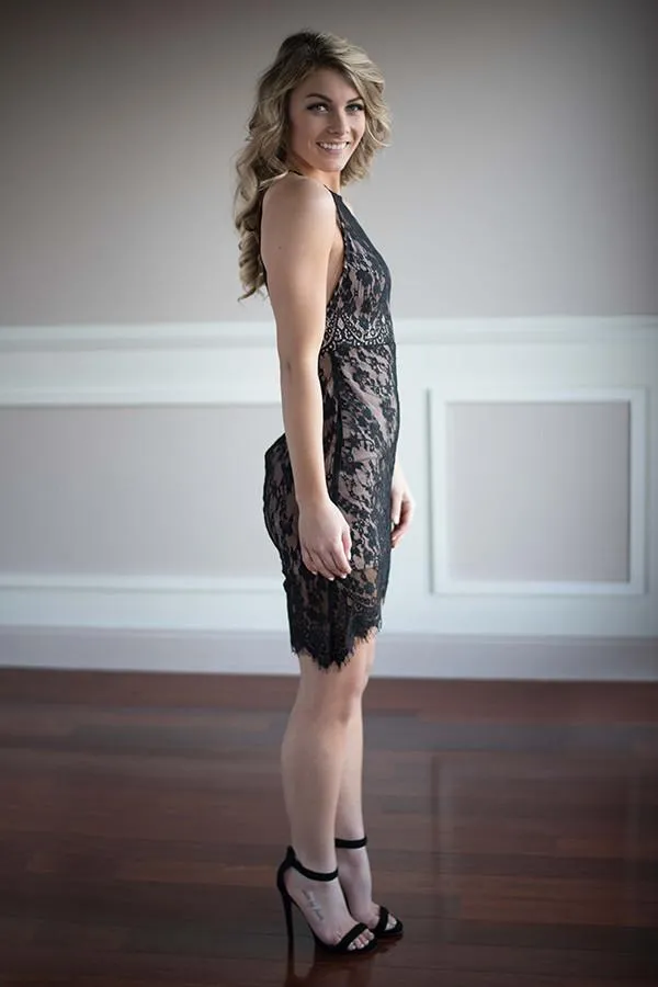 Feeling Luscious Black Dress