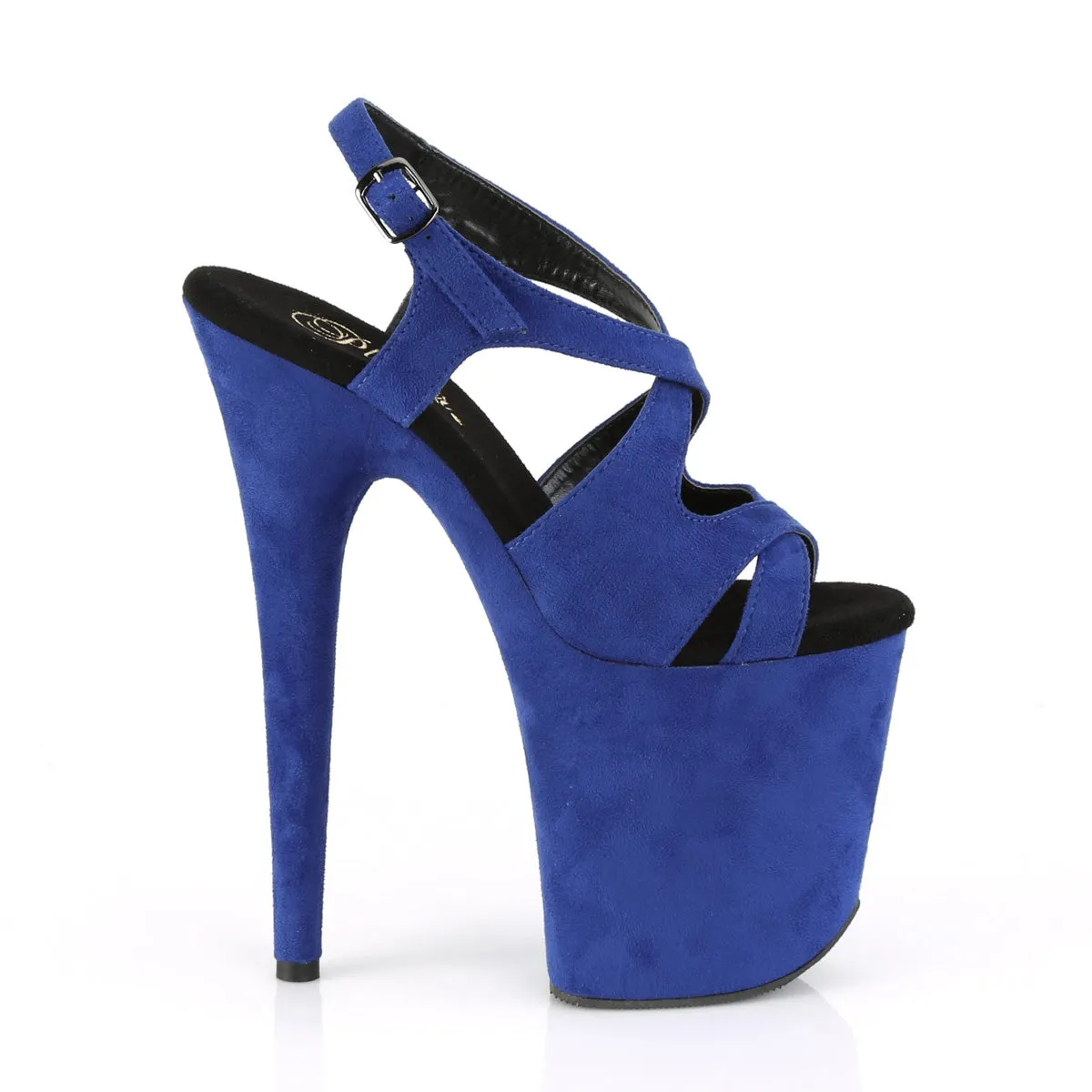 FLAMINGO-831FS  Royal Blue Faux Suede/Royal Blue Faux Su