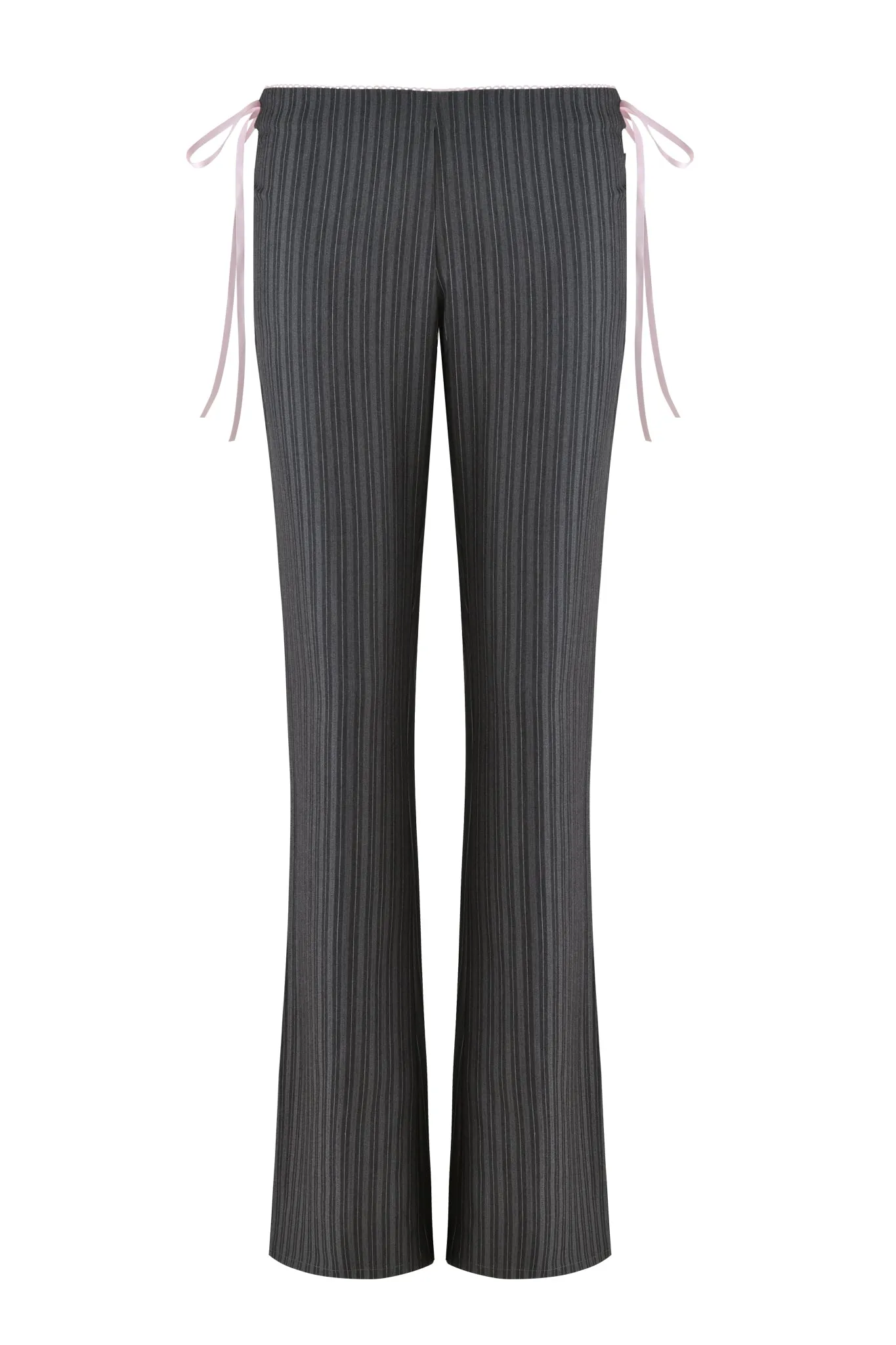FLORIAN PANT - GREY : GREY PINSTRIPE