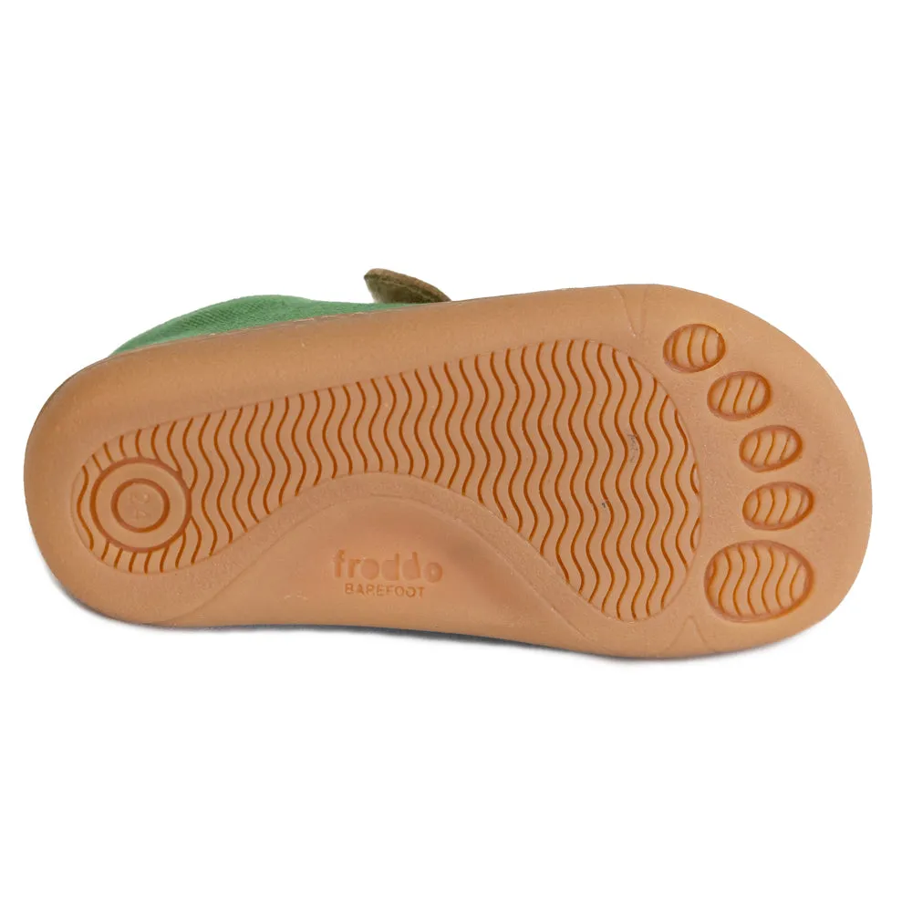 Froddo BAREFOOT VELCRO G3130229-1 Green VEGAN