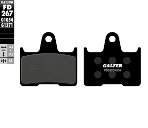 GALFER FD267G1054 Semi-Metallic Brake Pads