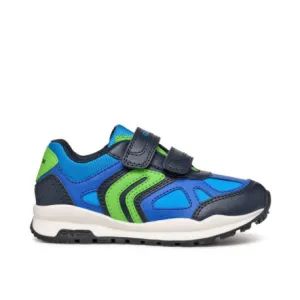 Geox Pavel Riptape Trainer Navy/Lime
