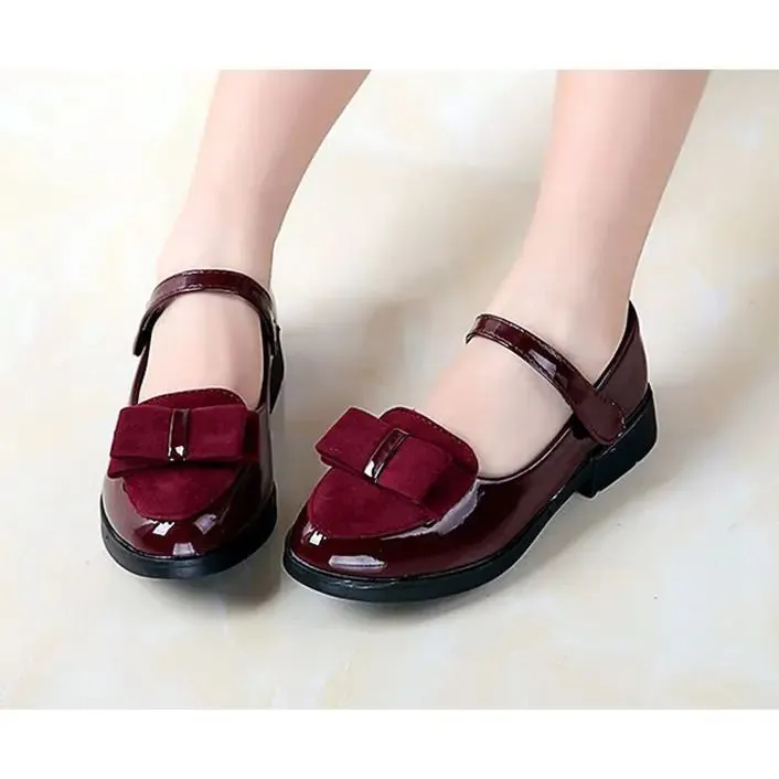 Girls' Leather Princess Sneakers for School (Kids)