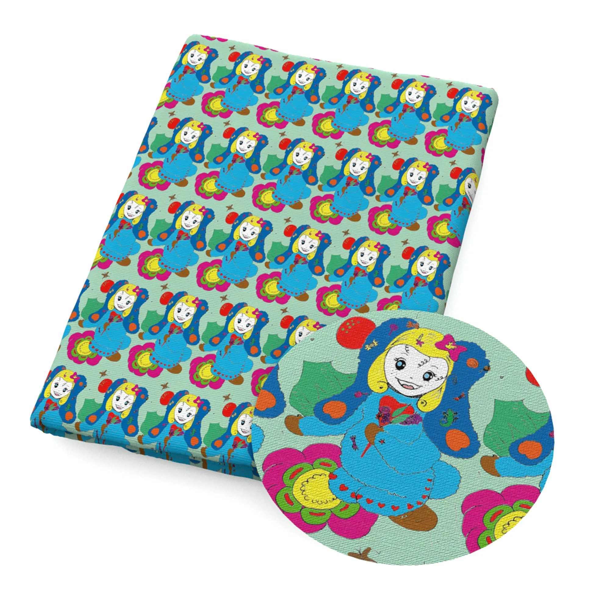 Girls Theme Printed Fabrics