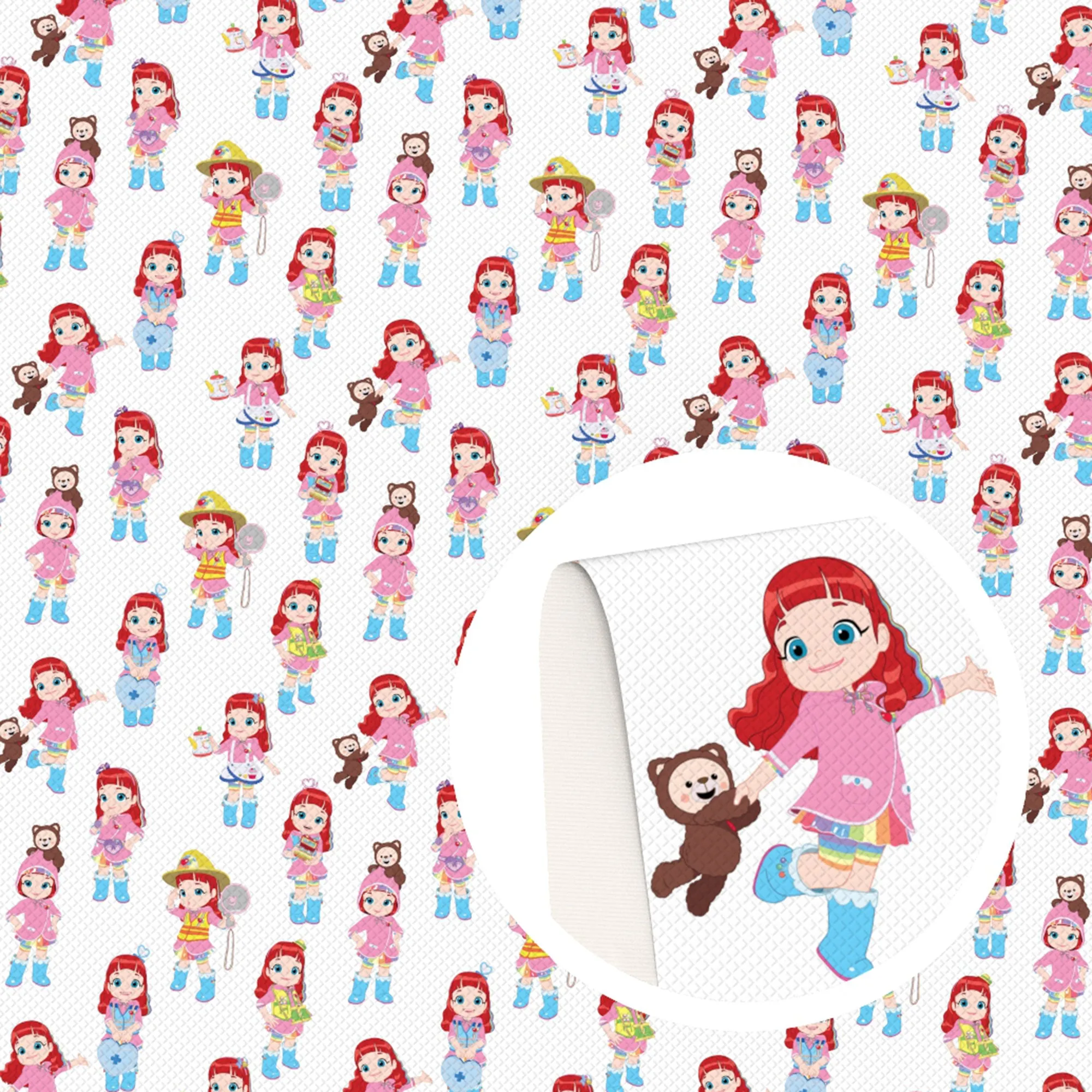 Girls Theme Printed Fabrics