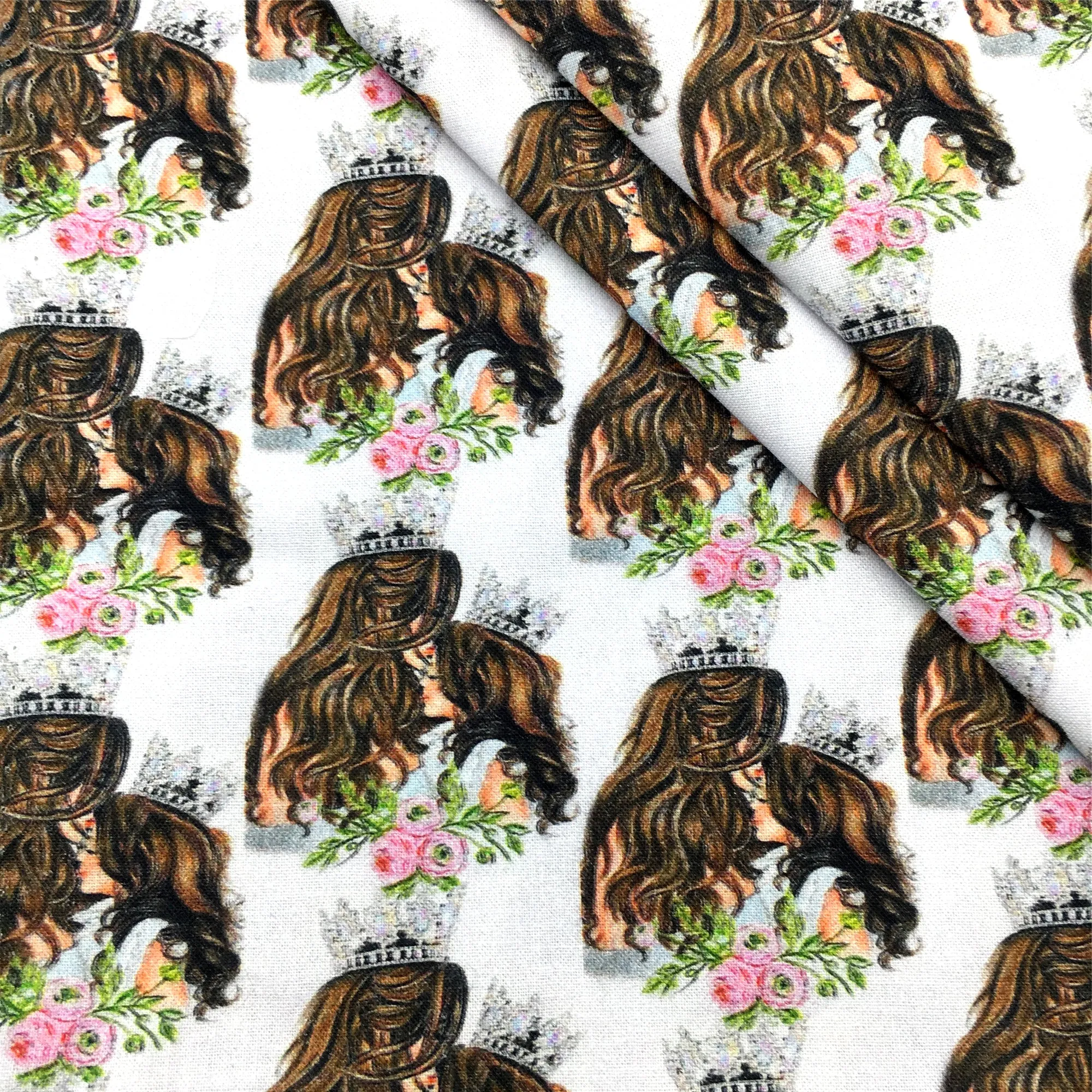 Girls Theme Printed Fabrics