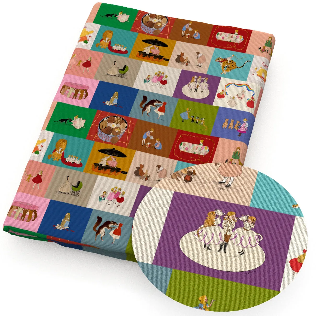 Girls Theme Printed Fabrics