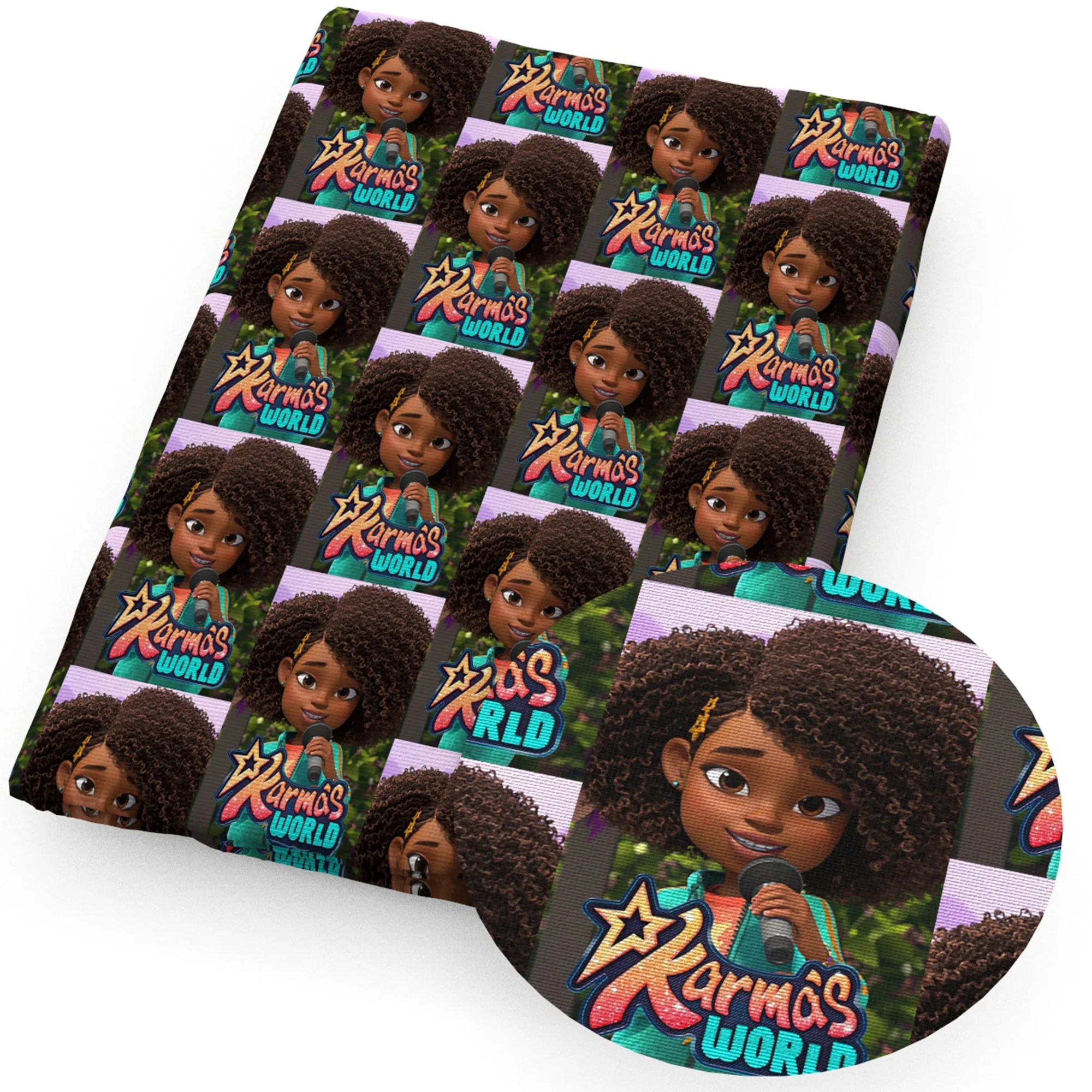 Girls Theme Printed Fabrics