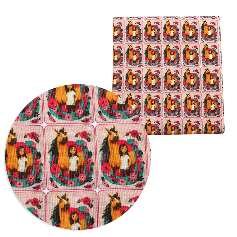 Girls Theme Printed Fabrics