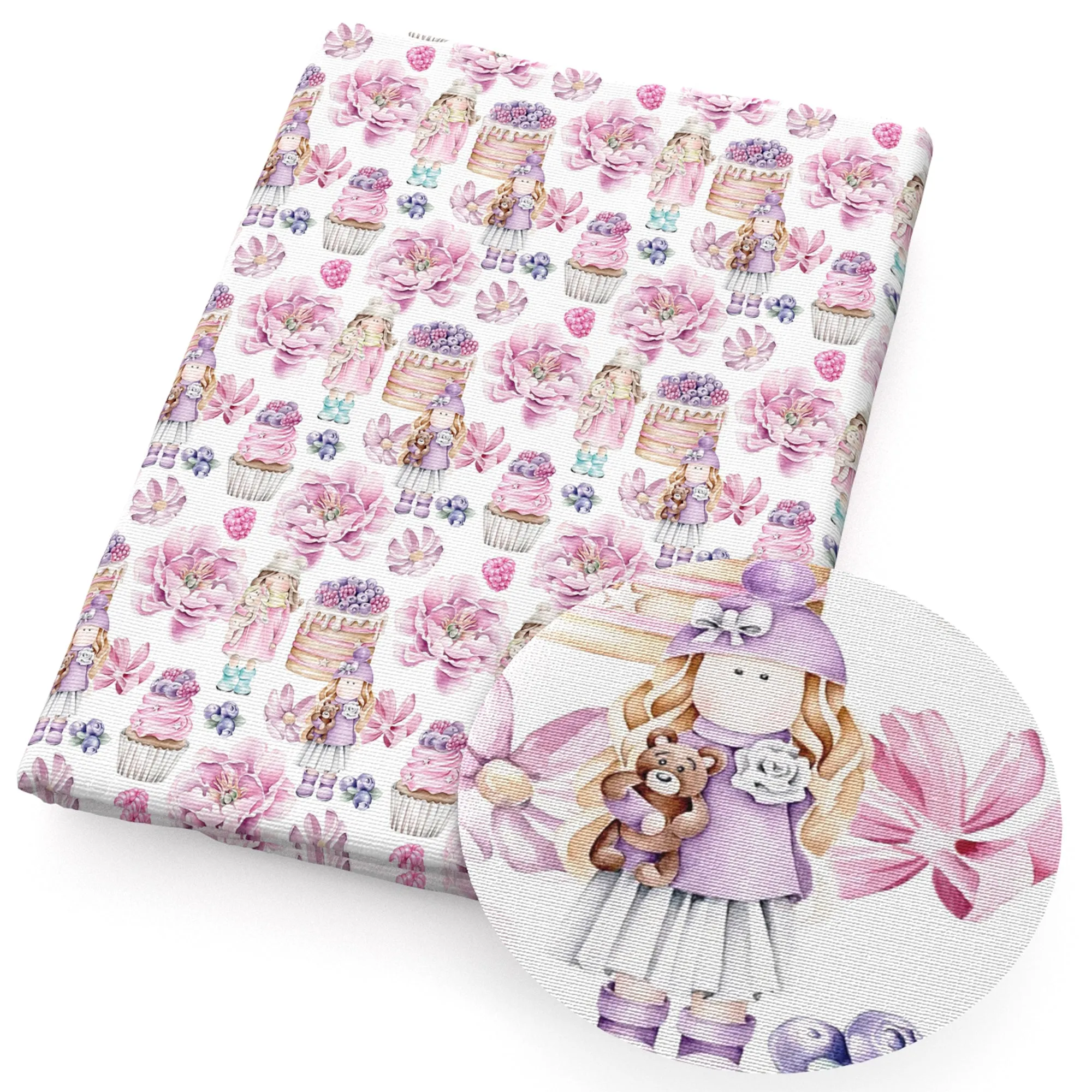 Girls Theme Printed Fabrics