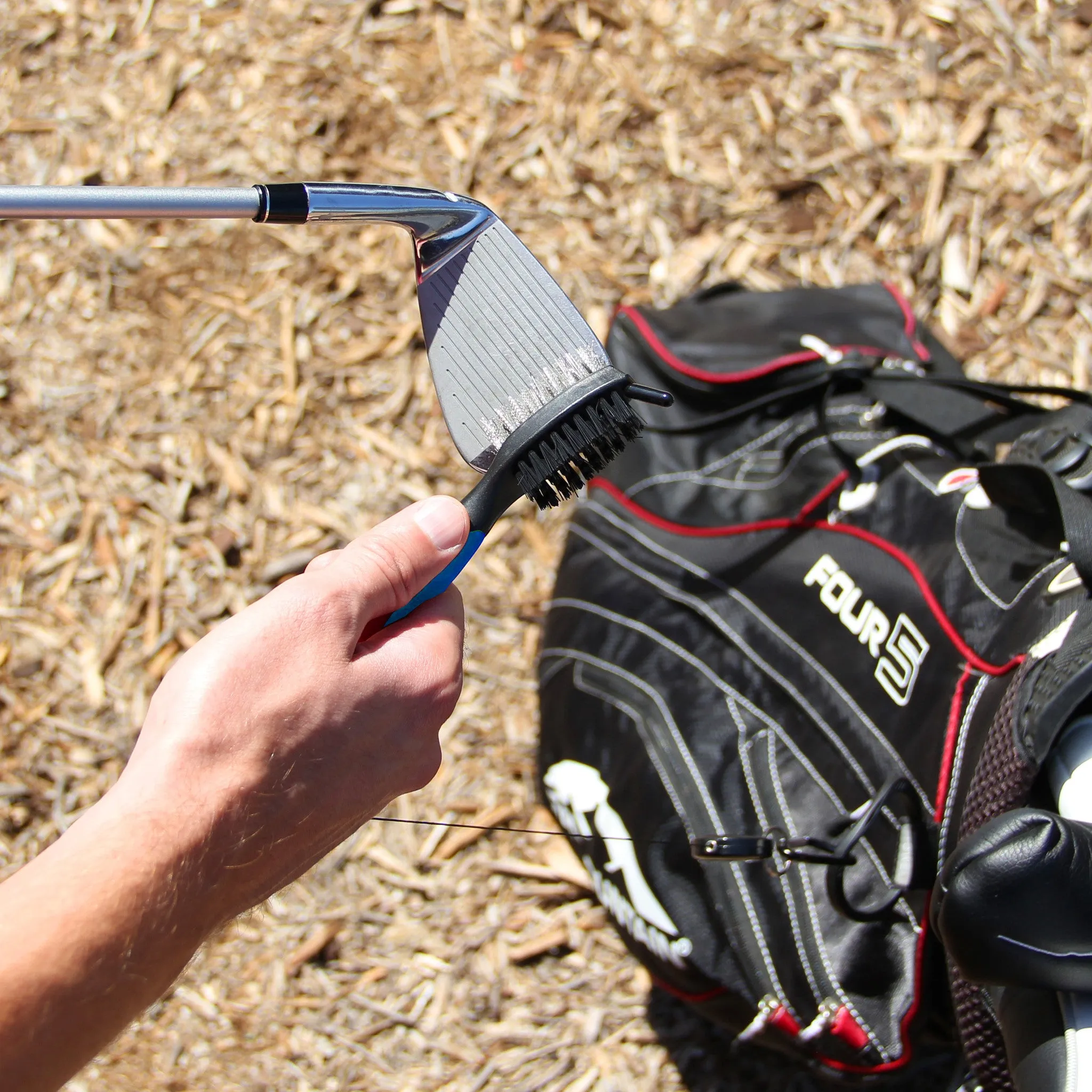 Golf Club Brush Blue