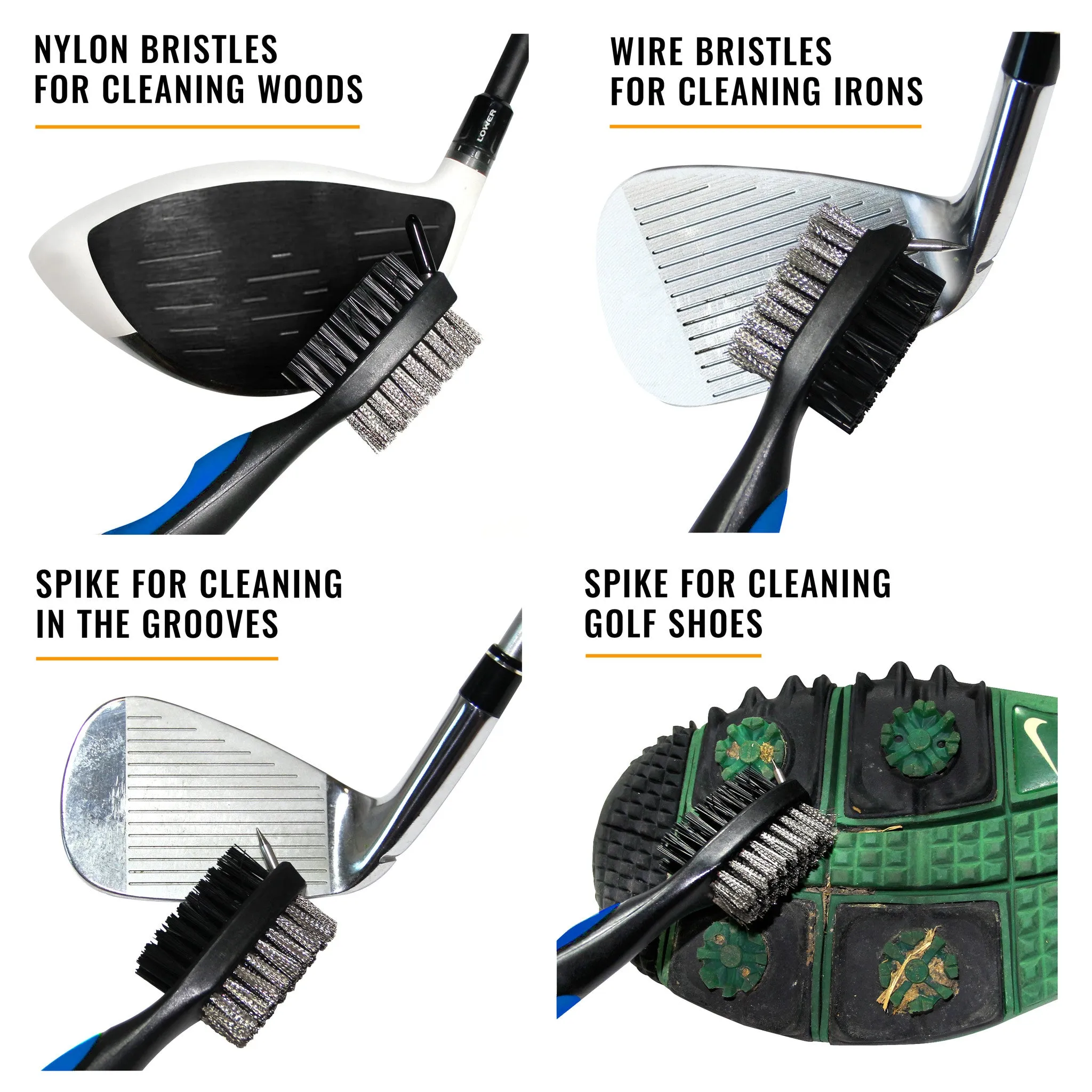 Golf Club Brush Blue