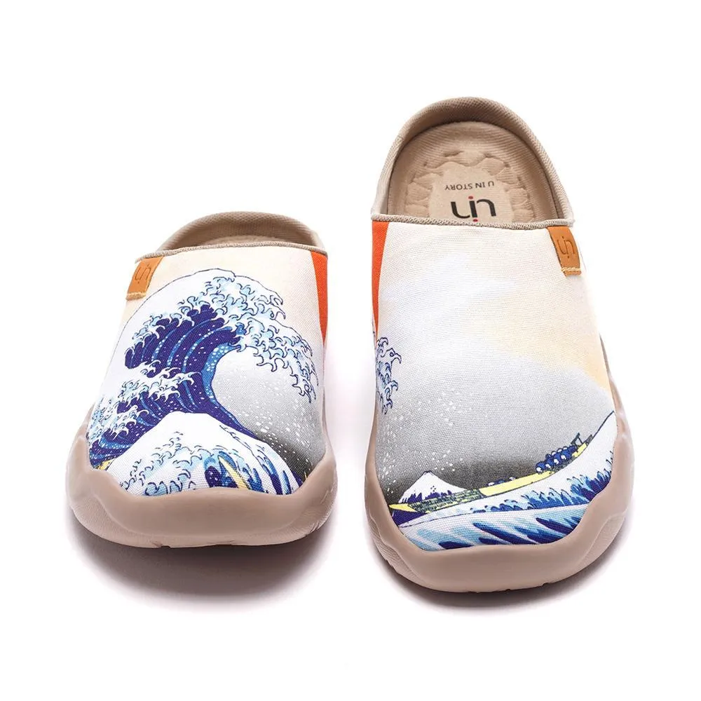 Great Wave off Kanagawa Slipper