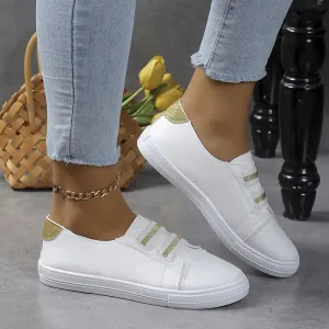 GS Casual Low | Platte casual dames sneakers met pailletenprint
