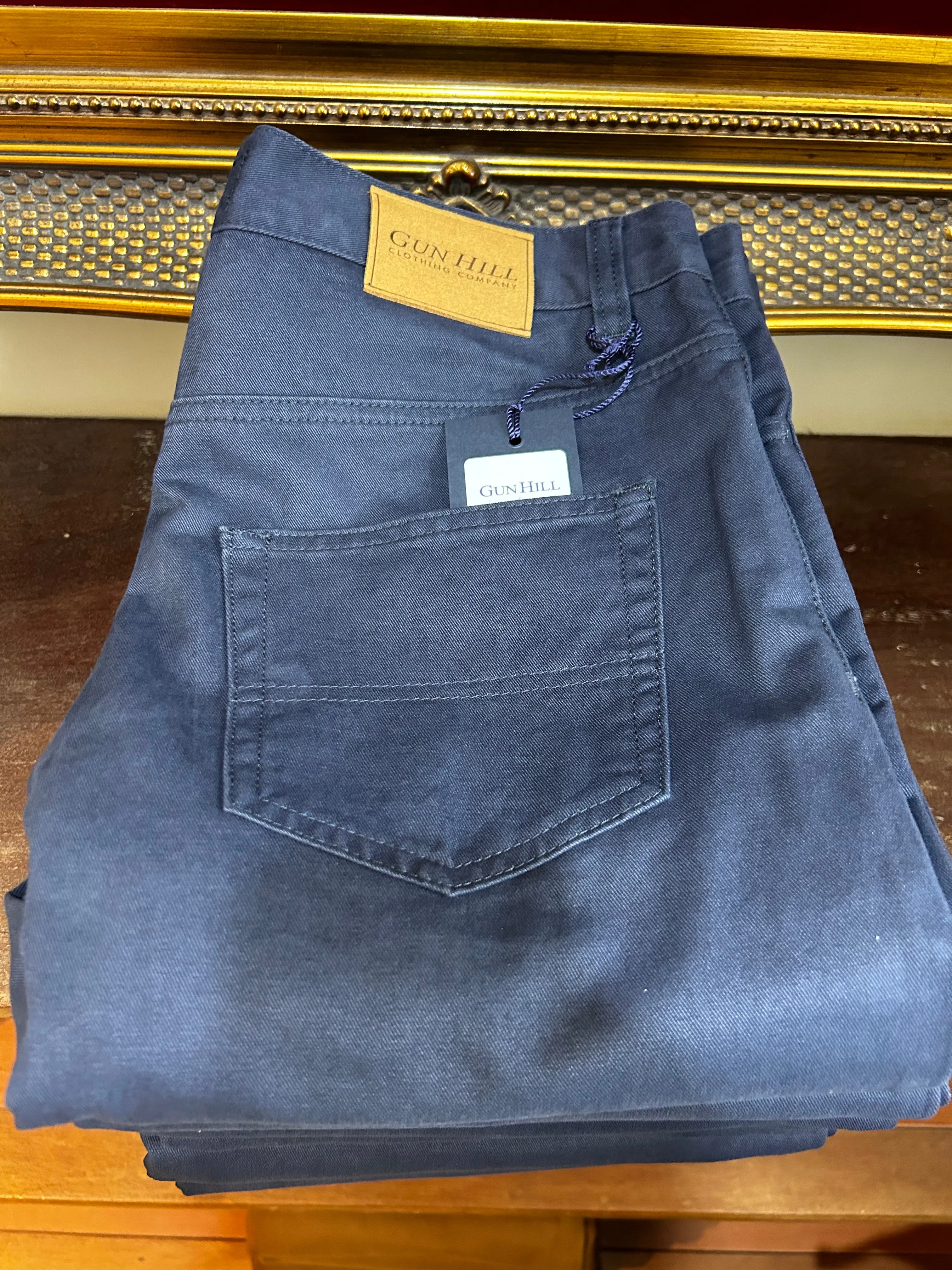 Gun Hill Mens Carrera Jeans - Stone, Midnight, Cougar, Forest green or Mink