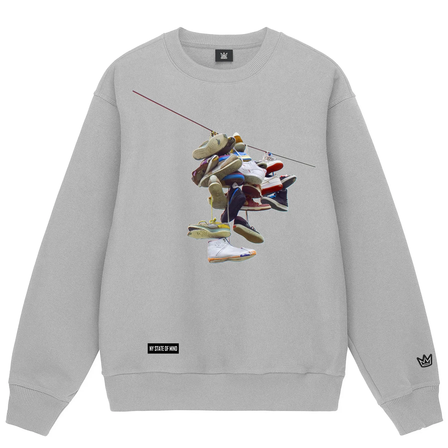 Hanging Shoes Crewneck Sweatshirt