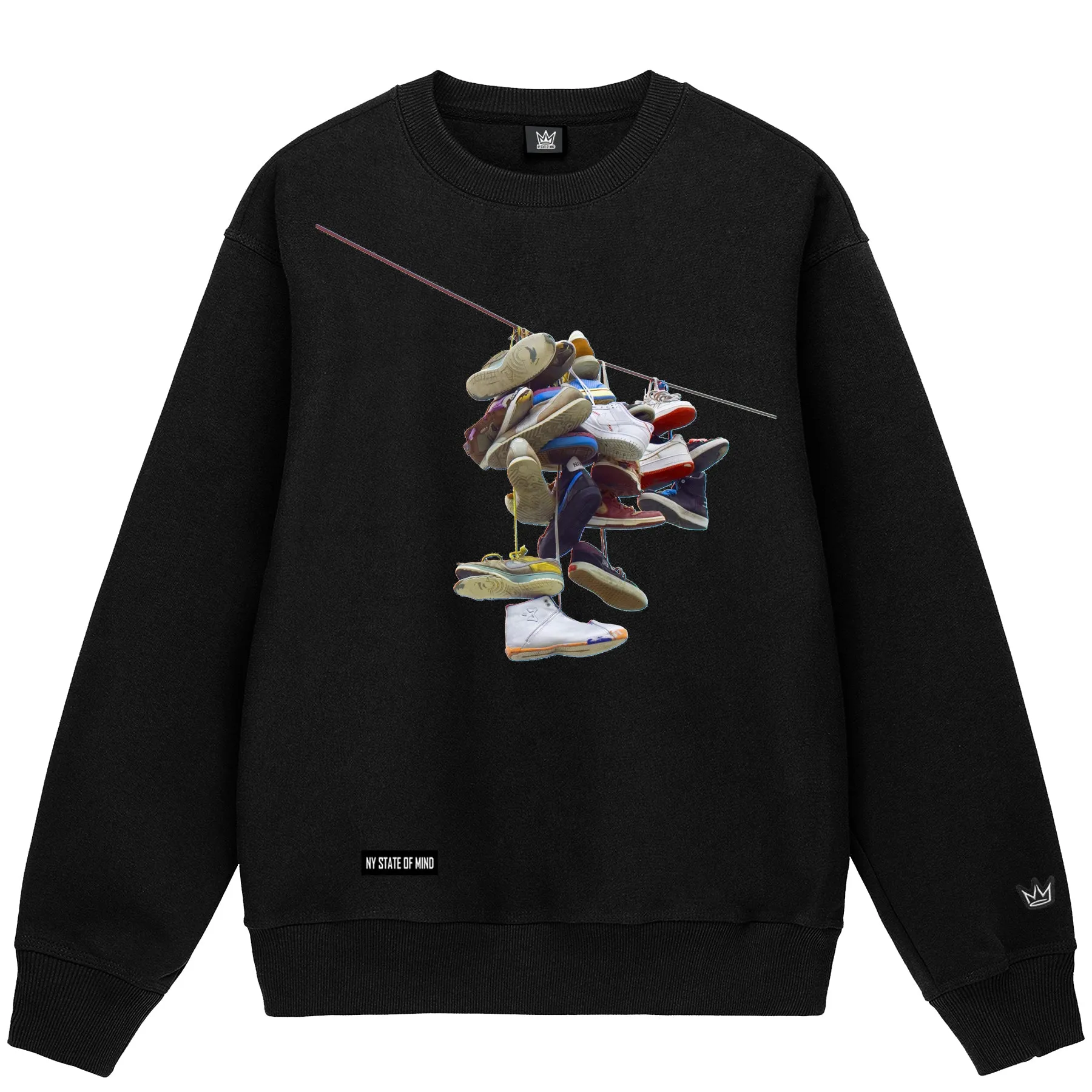 Hanging Shoes Crewneck Sweatshirt