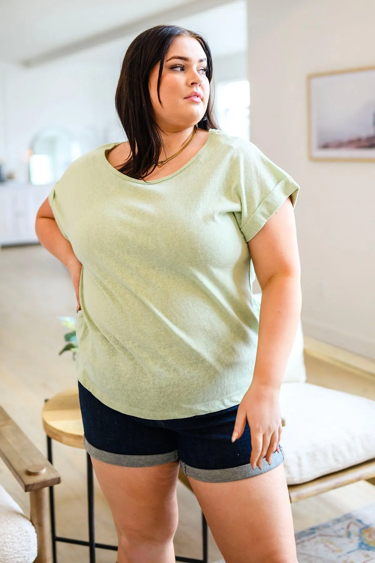 Hazel Blues® | Found Favorite Lace Detail Top