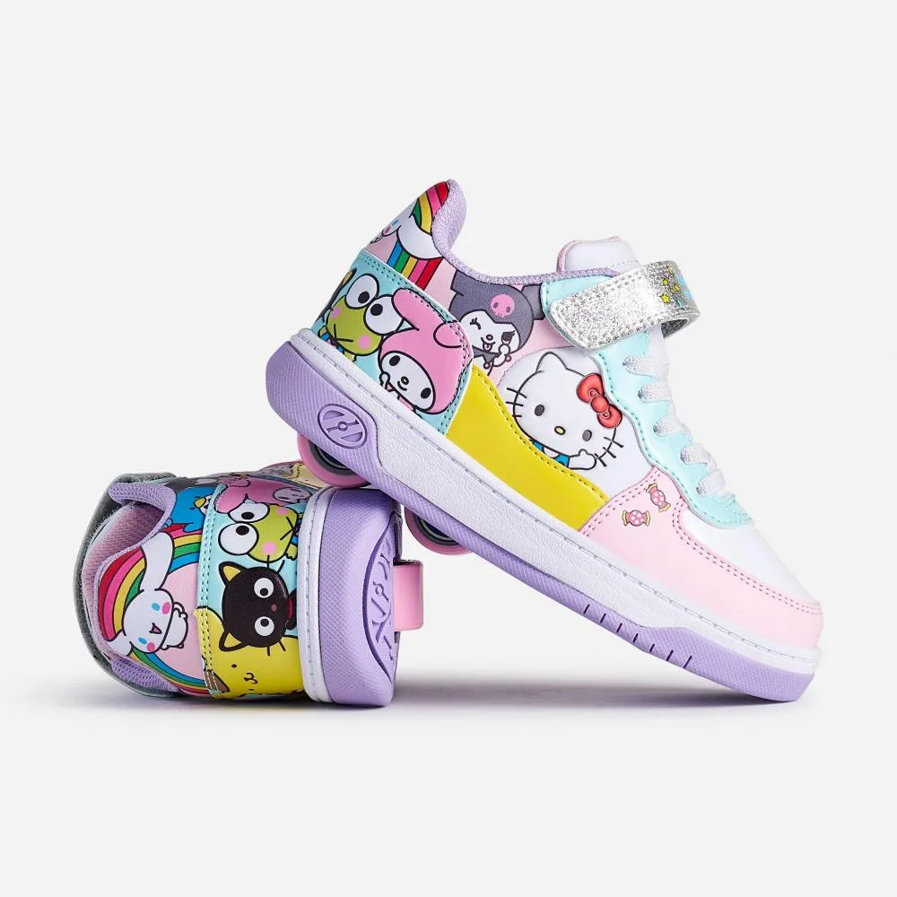 Heelys x Hello Kitty Rezerve X2 Shoes - Light Pink / Lavender / Multi
