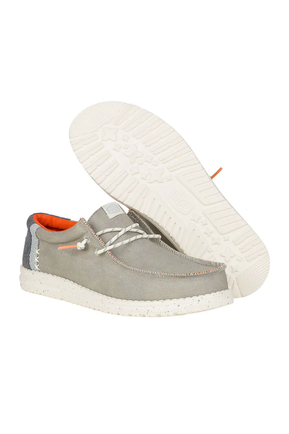 HEYDUDE Men’s Wally Break Hey Day Shoes in Grey | 42598-030