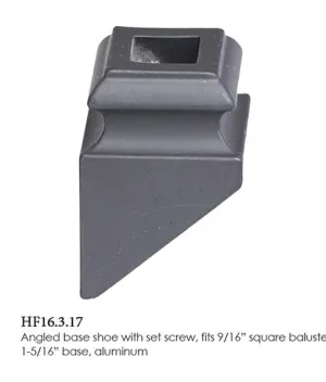HF 16.3.17 Angled Base Shoe With Set Screw