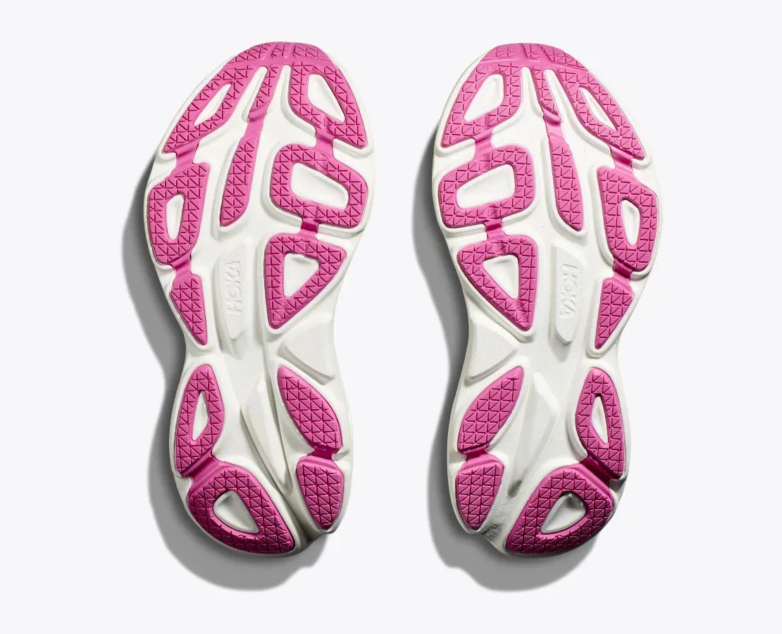 HOKA Men's Bondi 8 - Black/Citrus Glow