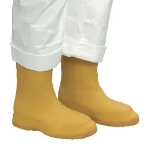 Honeywell Hi Strap-On Rubber Overboots, Size 8, 18 in, Yellow, A380-8