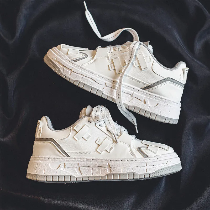 instock- Men's Korean Style Trendy Sneakers Student Sports Shoes