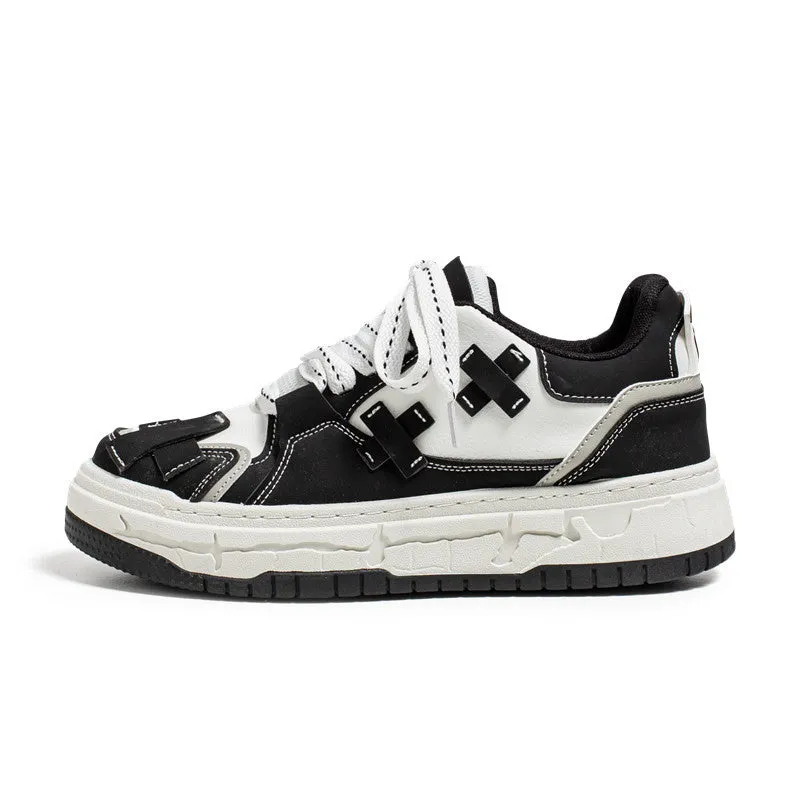 instock- Men's Korean Style Trendy Sneakers Student Sports Shoes