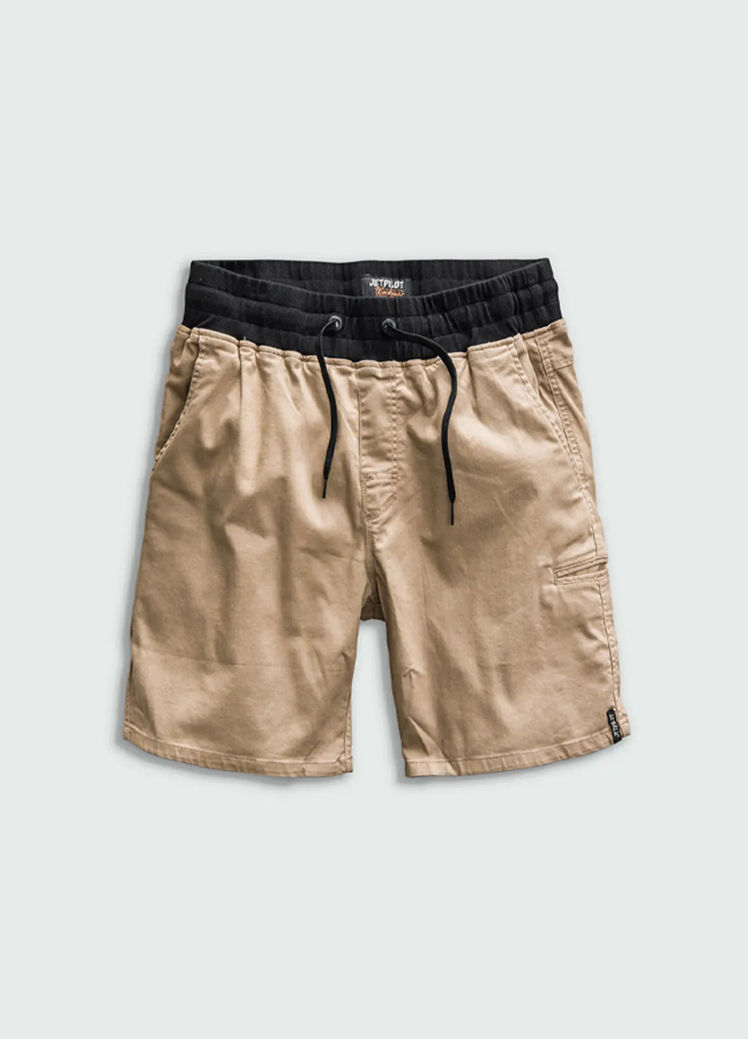 Jetpilot Stretched Out Mens Walkshort - Khaki