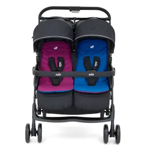 Joie Aire Twin Stroller – Rosy & Sea