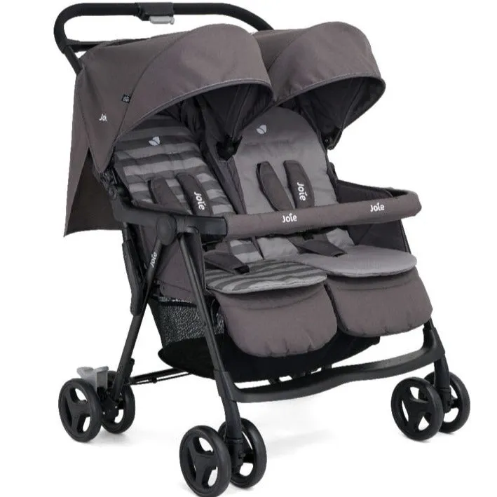 Joie Aire Twin Stroller – Rosy & Sea
