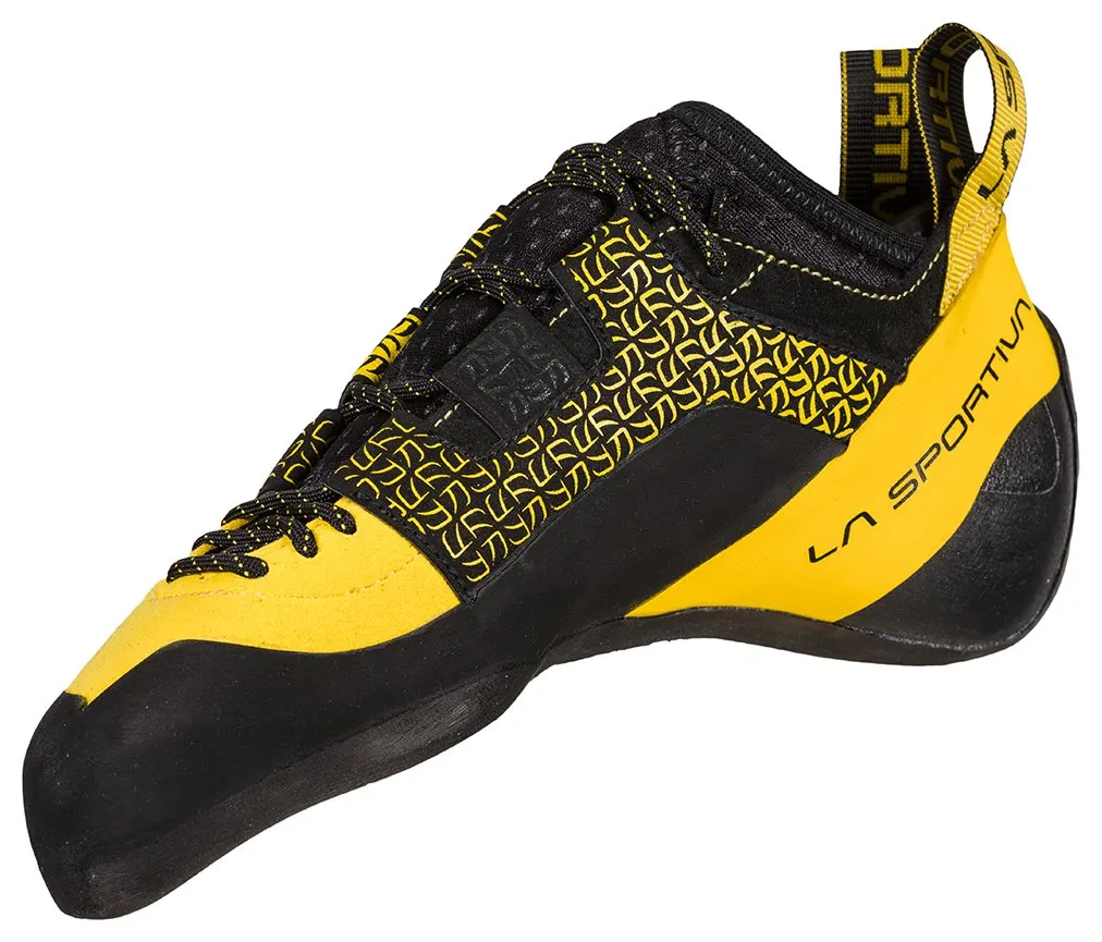 Katana Laces - yellow/black, men's climbing shoes