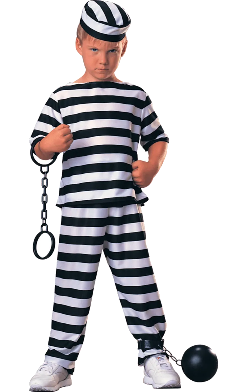 Kids Convict Costume
