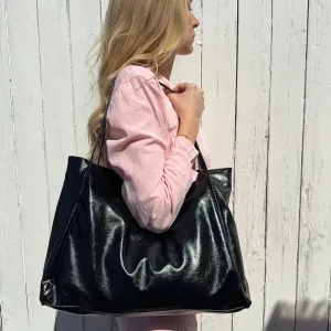 Large Leather Tote Bag
