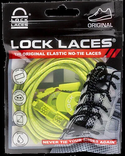 Lock Laces Elastic No Tie Shoe Laces