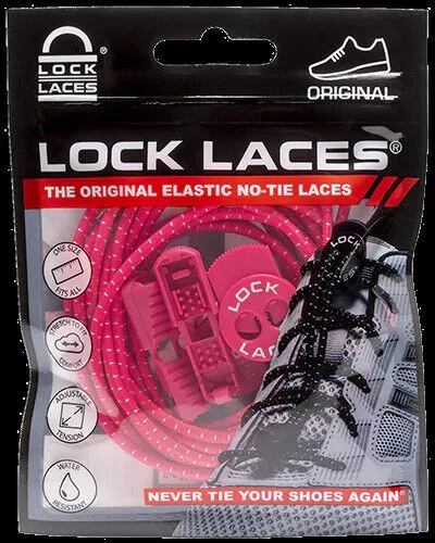 Lock Laces Elastic No Tie Shoe Laces