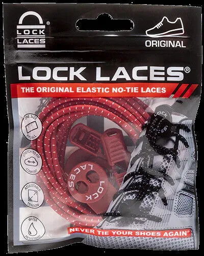 Lock Laces Elastic No Tie Shoe Laces