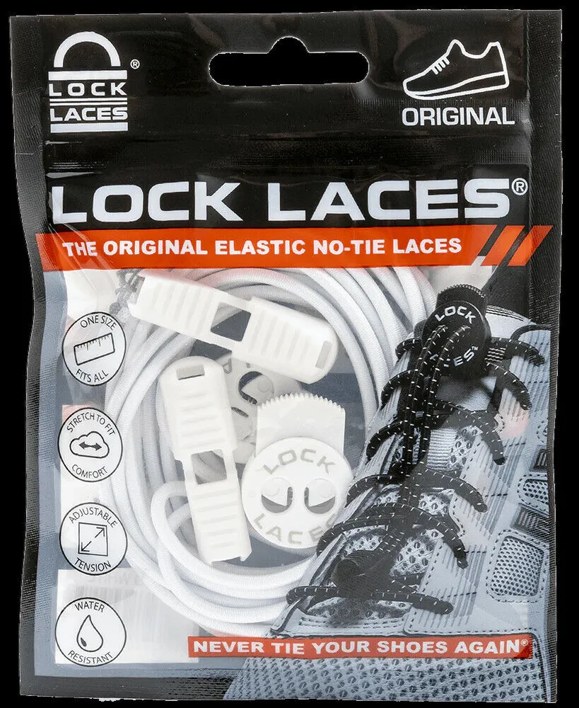 Lock Laces Elastic No Tie Shoe Laces