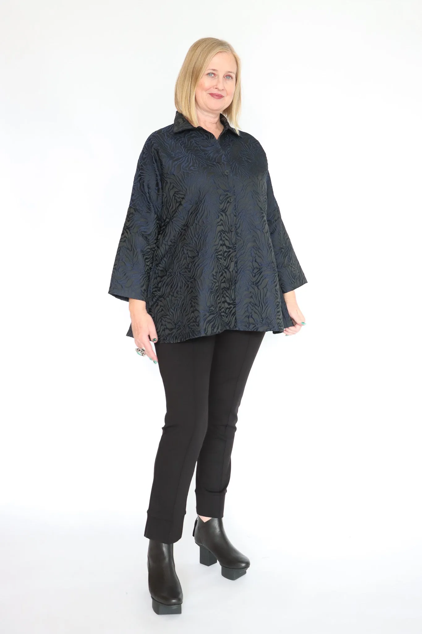 M Square Azul Twine Swing Shirt