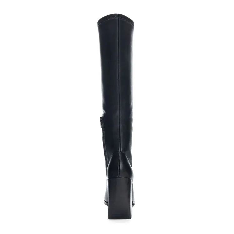 Mary Dress Boot Black