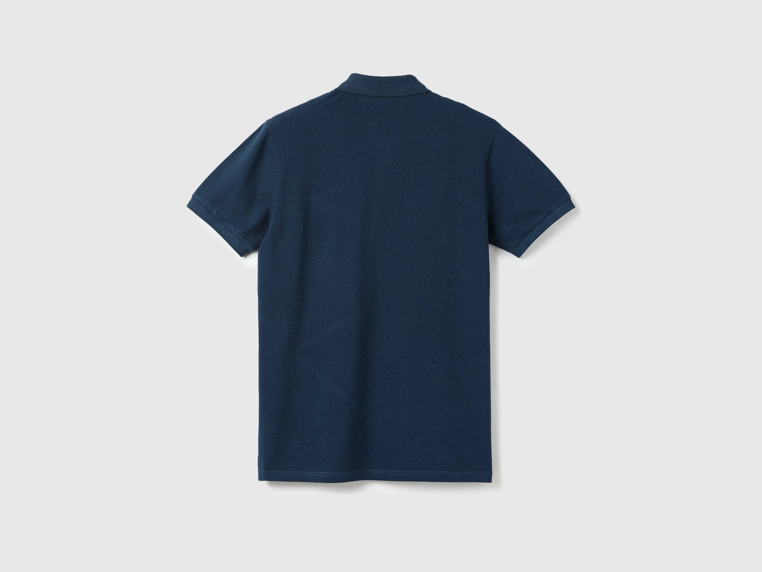 Men Striped Polo Collar T-shirt