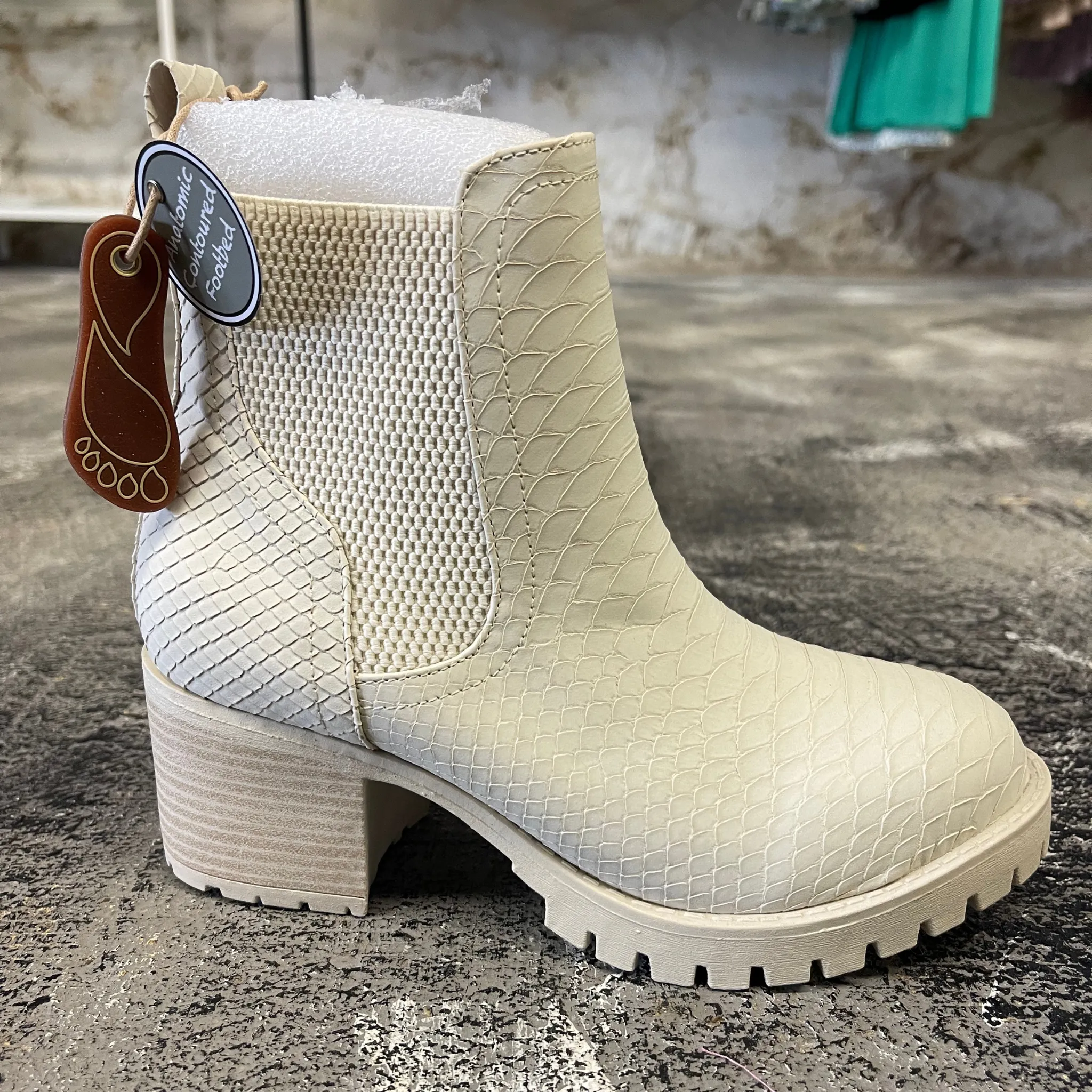 MIA Boots | Sunday's Best Ivory Booties