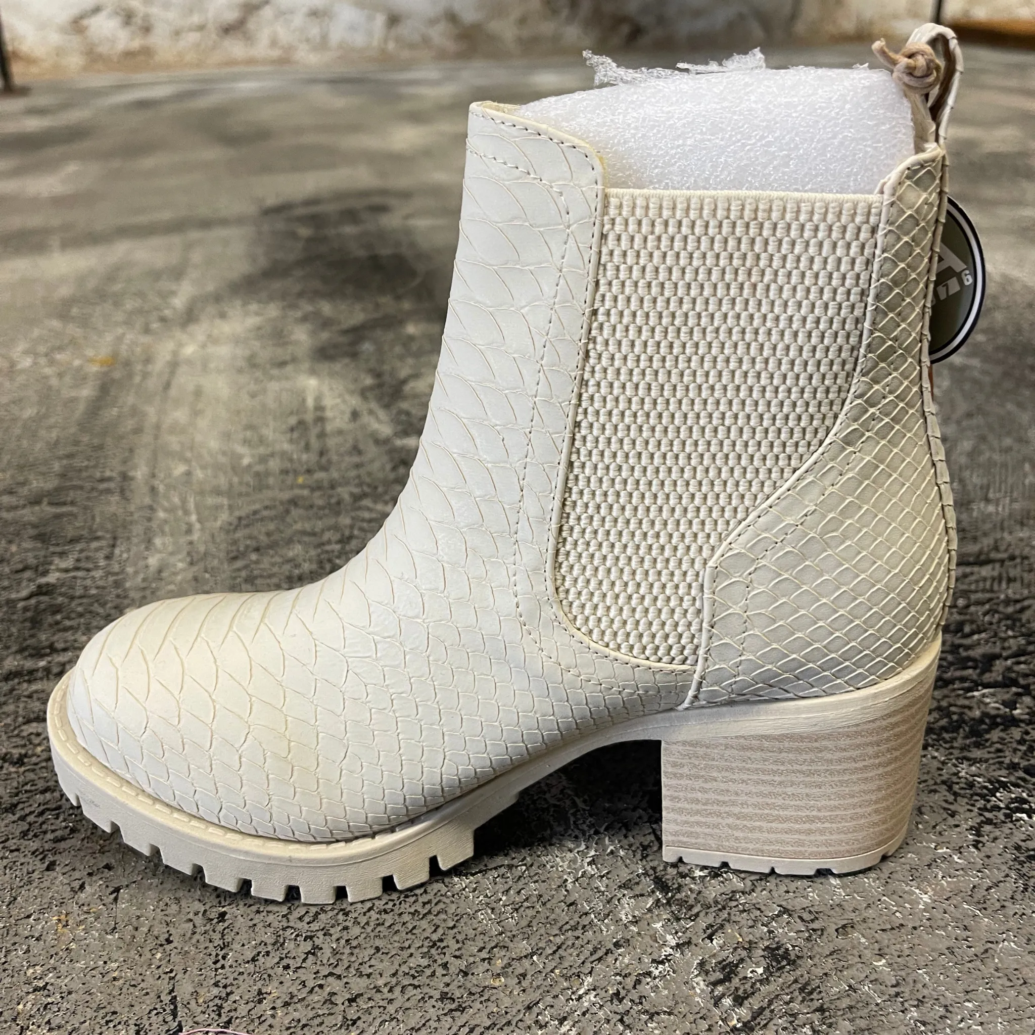 MIA Boots | Sunday's Best Ivory Booties