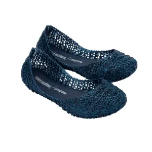 Mini Melissa Mini Campana Papel Kid - Blue Glitter