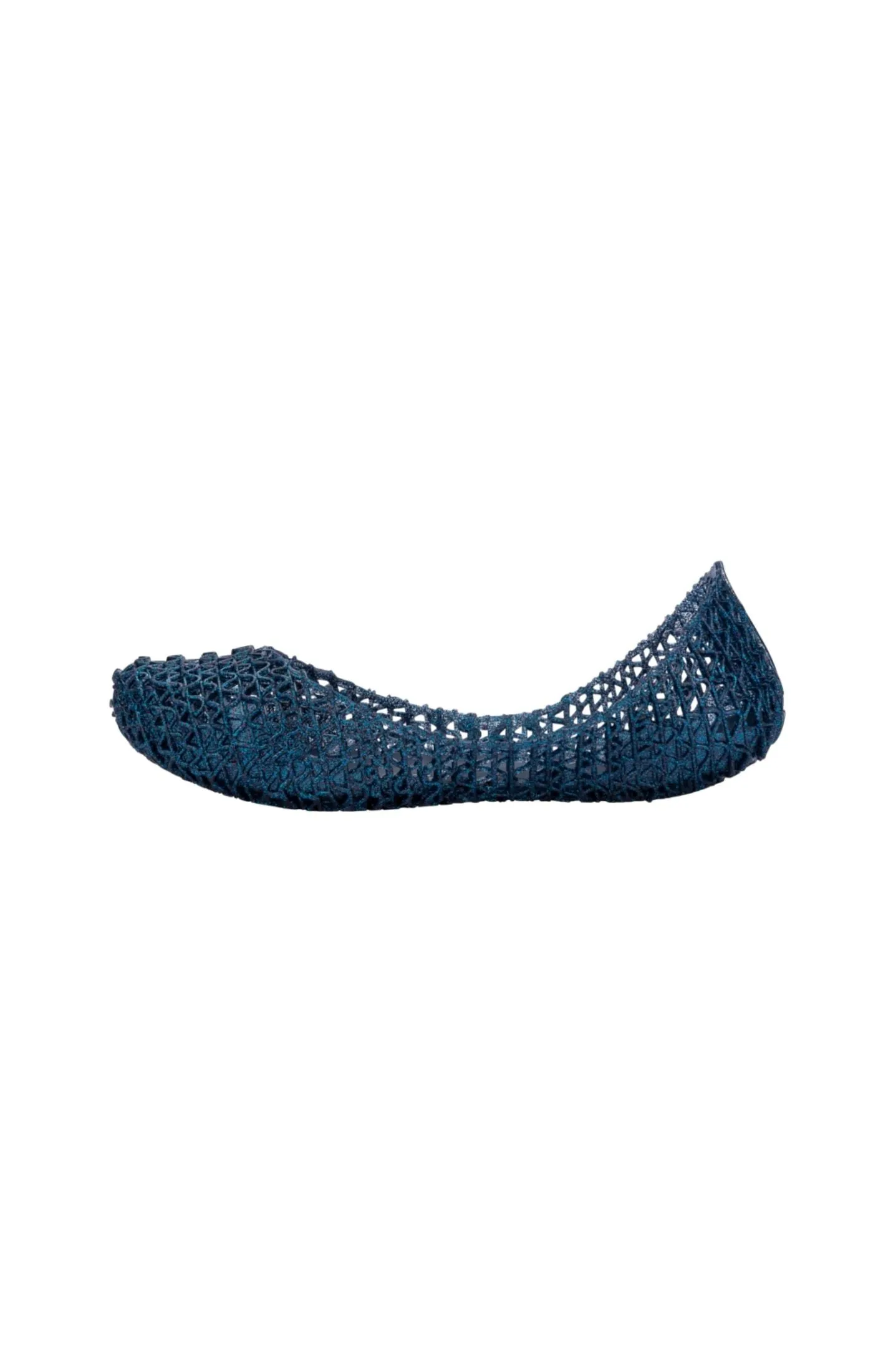 Mini Melissa Mini Campana Papel Kid - Blue Glitter