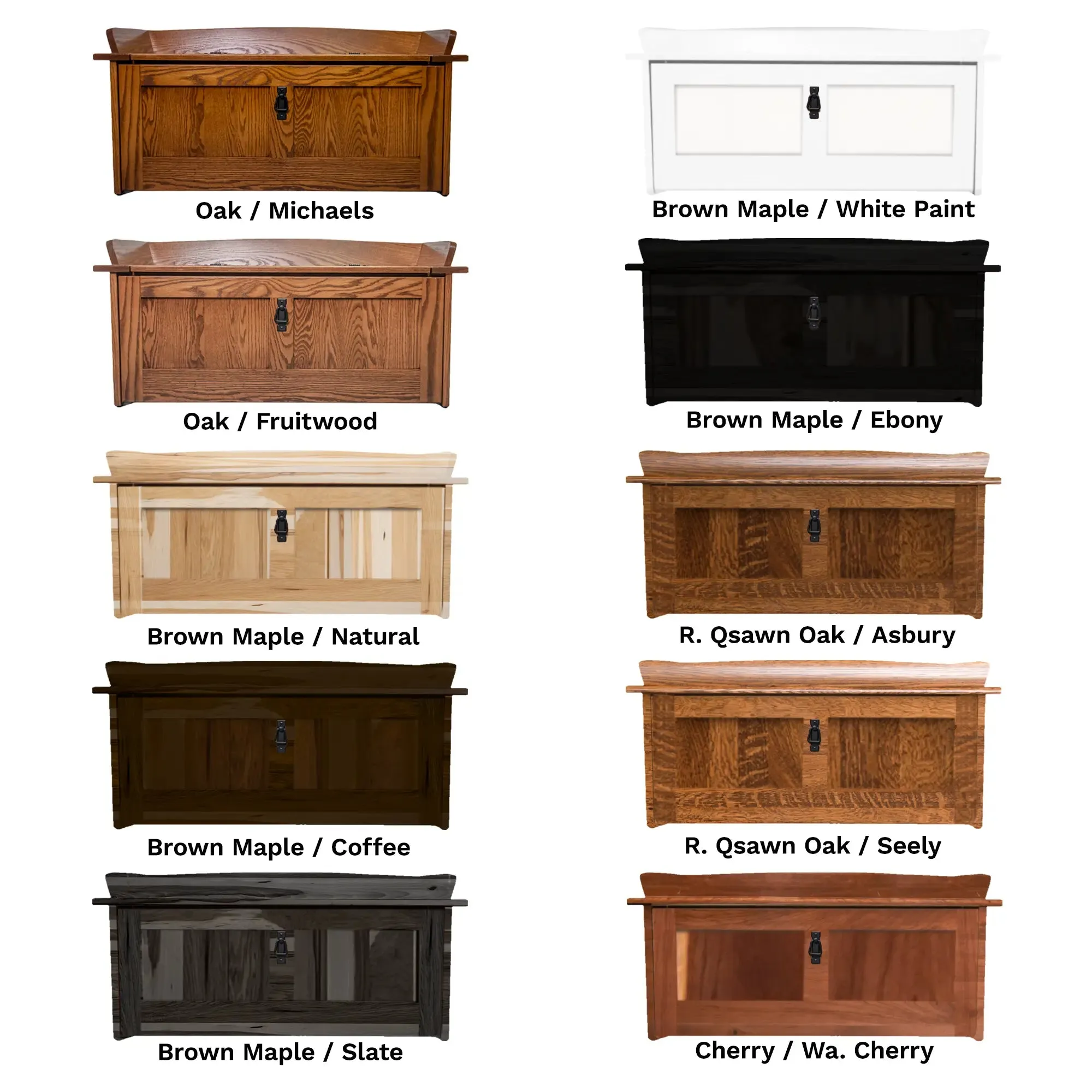 Mission Style Shoe Storage Bench