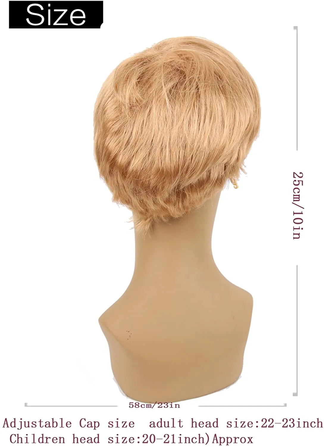 Mr. President Donald Trump Billionaire Synthetic Hair for Adult Men Wig