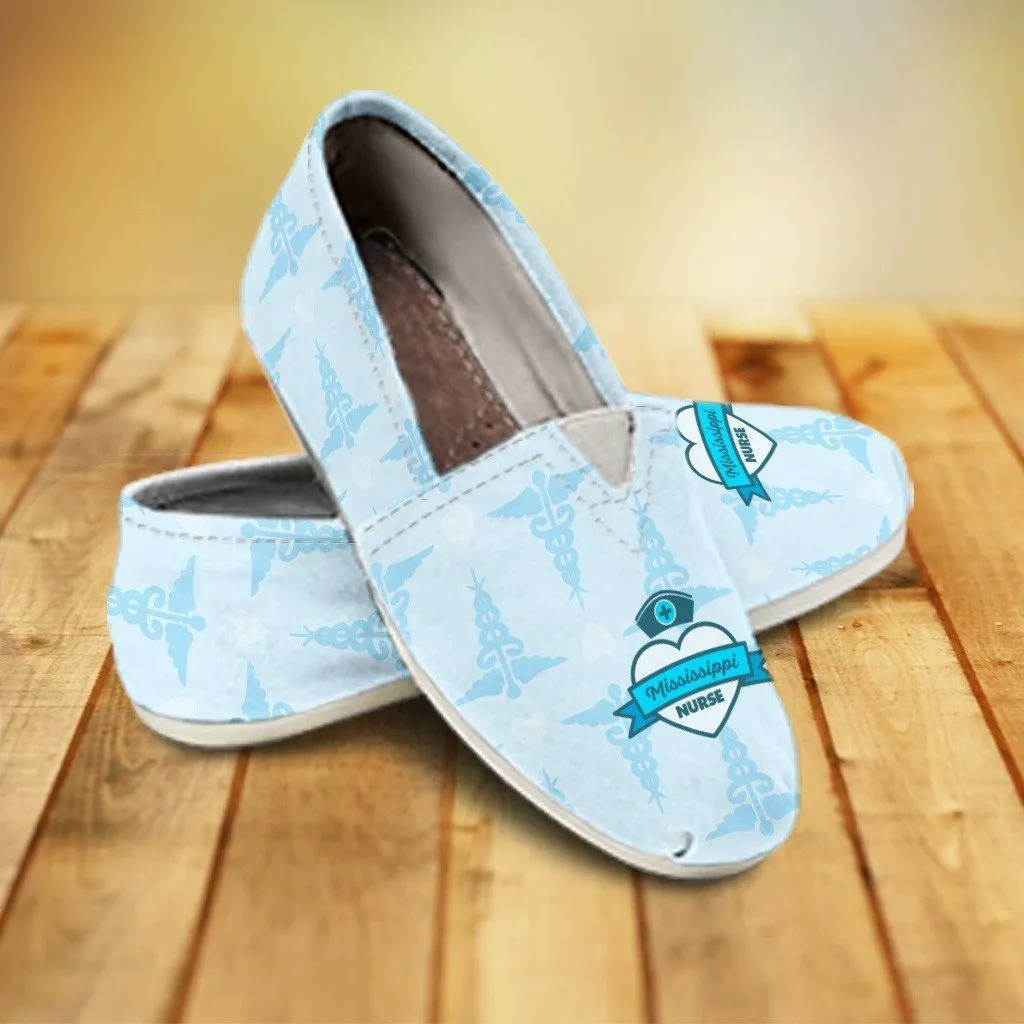 MS Nurse Blue Ladies Casuals