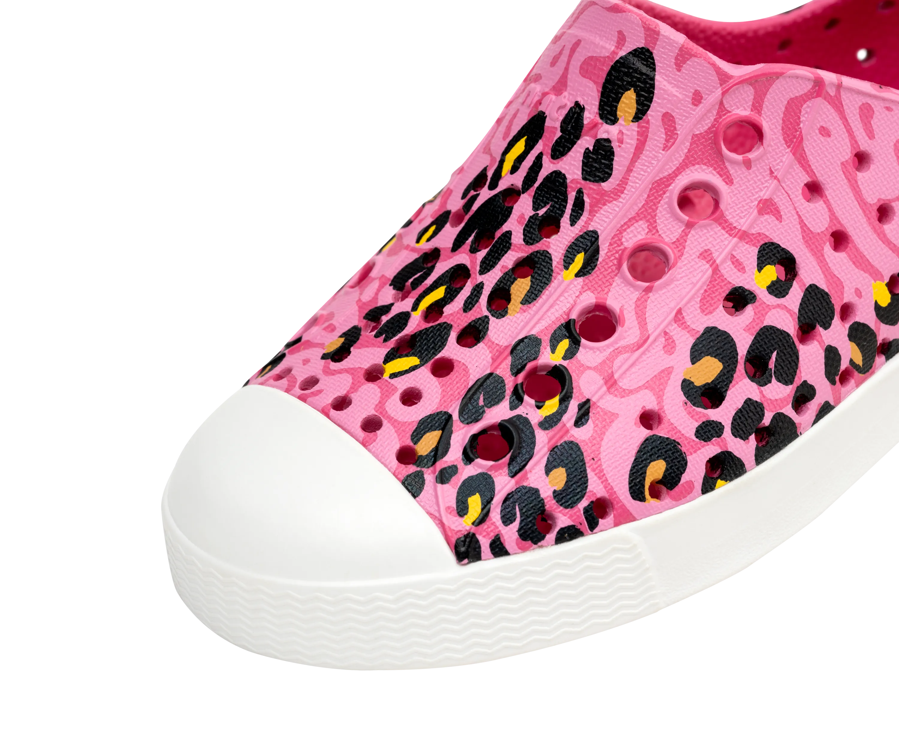 Native Jefferson Print - Hollywood Pink/ Shell White/ Hollywood Warped Cheetah